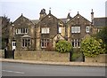 19C houses in 17C style, Main Street, Burley in Wharfedale