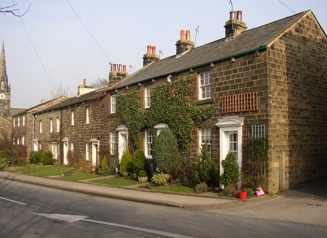Houses, Main Street, Burley in Wharfedale