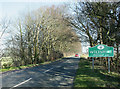 2008 : Wiltshire Border sign on the Fosse Way