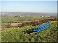 Seat with a view, Old Lindley Edge