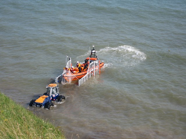 Launch of the lifeboat