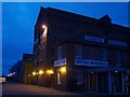 Gloucester docks at night