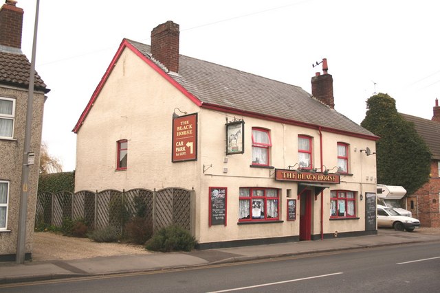 The Black Horse © Richard Croft :: Geograph Britain and Ireland