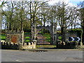 Gates to Carrowdore Castle