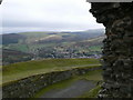 Llangollen from Castell Dinas Br