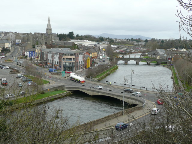 Slaney bridges at Enniscorthy