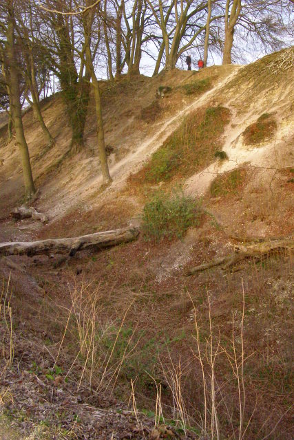 Old Sarum's outer ditch