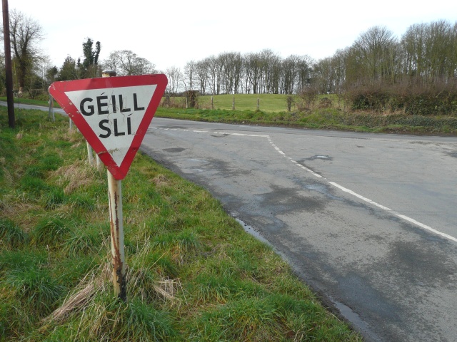 Giving way to Irish in the Baile Ghib Gaeltacht
