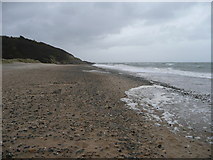 T2158 : Beach south of Duffcarrick Rocks by Jonathan Billinger