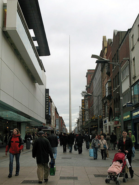 The Spire, from Mary Street