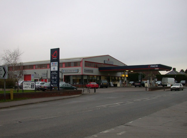 Pace service station, Wimpole Road