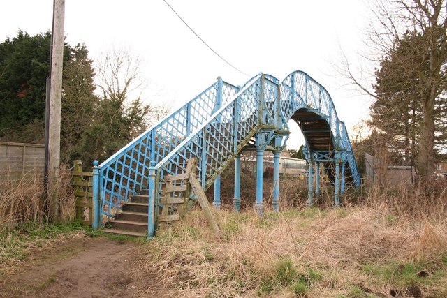 Railway footbridge