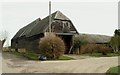 An old barn at Cantfield