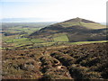 Hafod Farm on the eastern side of Mynydd Carnguwch