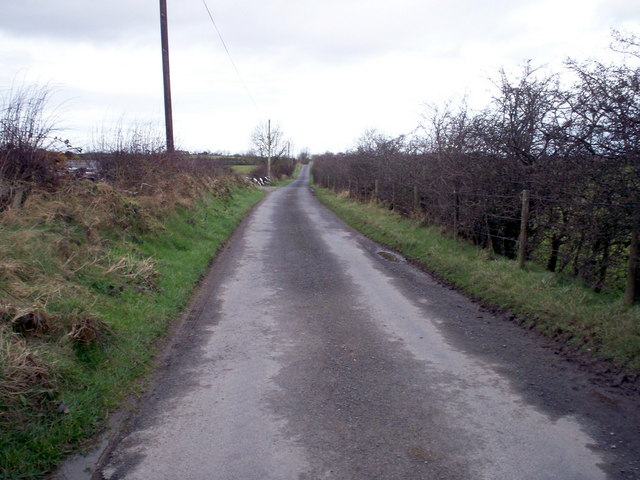 Corran Road near the Malawee Road, Markethill