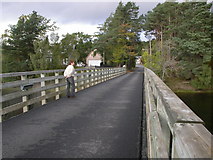 NH8305 : Bridge over the Spey at Kincraig by Peter Bond