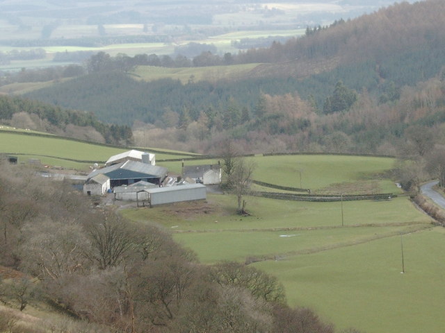 Clonrae Farm as seen from Craigturra