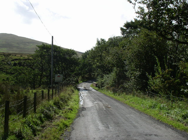 Road to High Ballochdowan Farm
