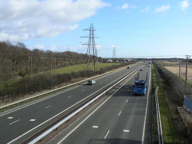 A92 looking east