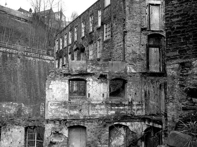 Torr Vale Mill © Stephen Burton cc-by-sa/2.0 :: Geograph Britain and ...