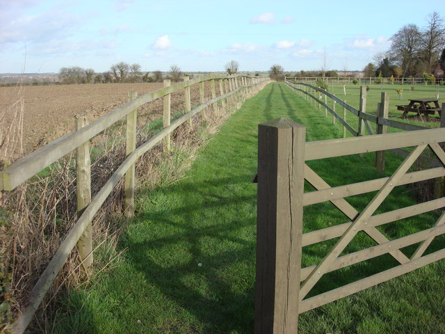 Footpath to the north of Borley
