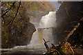 NG3964 : Falls on the River Rha by John Allan