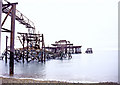 TQ3003 : The West Pier in November 2004 by Christine Matthews