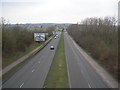 A228 Approaching Four Elms Roundabout