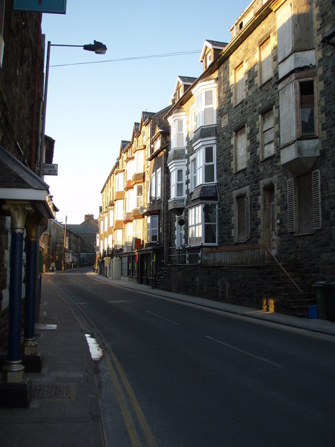 King Edward St. looking north from the front of the Royal Hotel