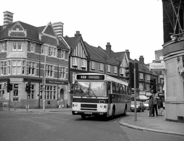 Brighton Road, Purley - 1990