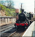 Arriving at Bewdley