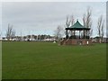 Lymington: Bath Road Recreation Ground bandstand