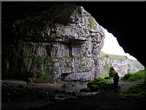 NC4167 : Smoo cave Durness by Dr E H Mackay