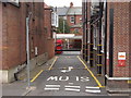 Entrance to Post Office Yard, Bexhill-on-Sea