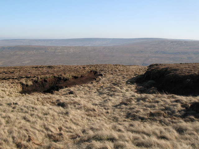 Peat Haggs below Chapelfell Top
