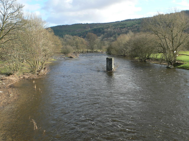 The River Dee at Corwen