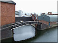 SO9198 : Wharf at Broad Street Canal Depot, Wolverhampton by Roger  Kidd