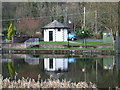 Canal-side building