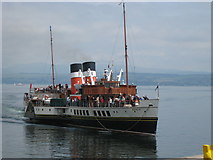 NS1776 : "Waverley" arriving at Dunoon Pier by Angela