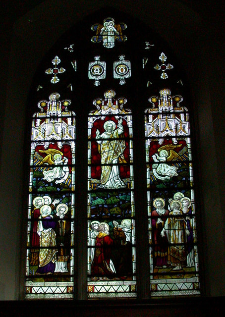 East window, All Saints' Church Harston