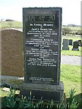 NX7546 : Rerrick Cemetery: Civilian War Grave by Chris Newman