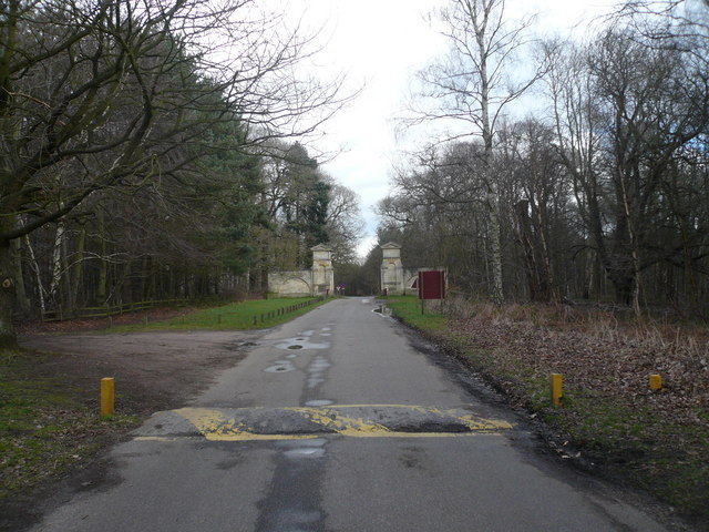 Clumber Park - View of the Normanton Entrance