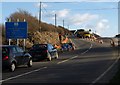 Roadworks at Helscott