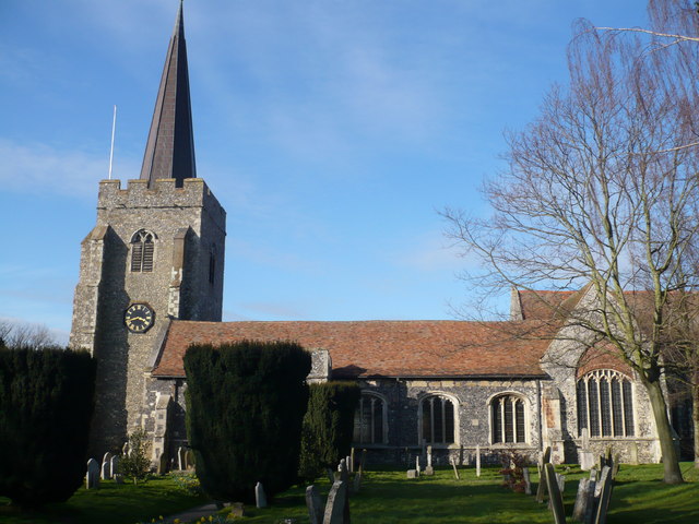 The church of St. Mary the Virgin, Wingham