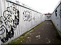 Footbridge over railway, Belfast