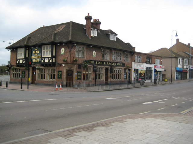 Crayford: The Bear and Ragged Staff public house