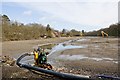 Fishers Pond during annual maintenance