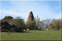 TQ8119 : Unconverted Oast House at Goatham Farm, Goatham Lane, Broad Oak, Brede, East Sussex by Oast House Archive