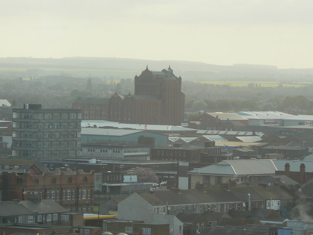 Victoria Mills and beyond from Ross House