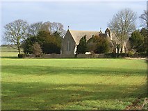 SU5499 : Farmland beside the church, Nuneham Courtenay by Andrew Smith